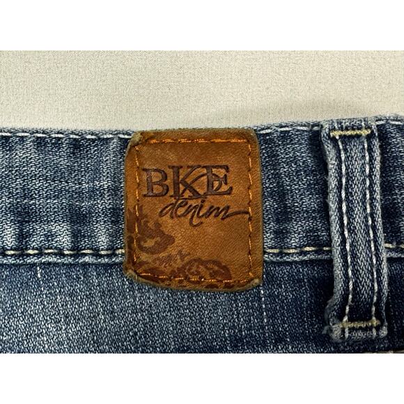 BKE Buckle Drew Women's Bootcut Blue Denim Jeans - Size 31x33.5 (34x30) - Picture 3 of 6